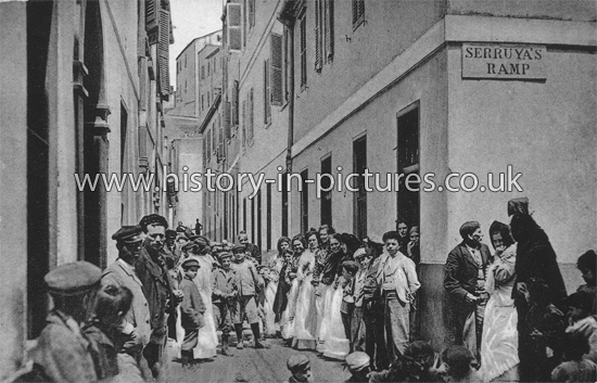 Serruya's Ramp, Gibraltar. c.1905.
